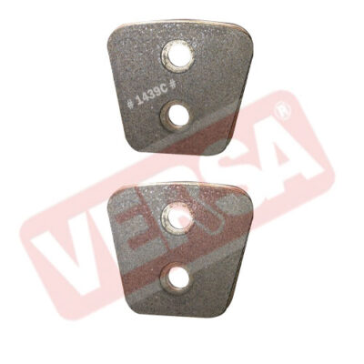 Clutch Pad (Straight Hole) Set of 8 Pcs. - Fan Type Plate