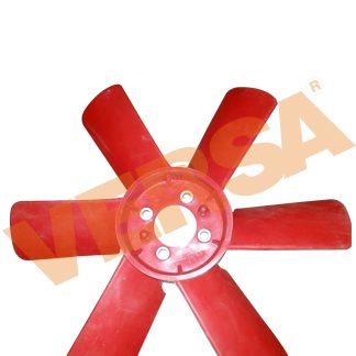 Radiator Fan Nylon (Red) - Swaraj 724
