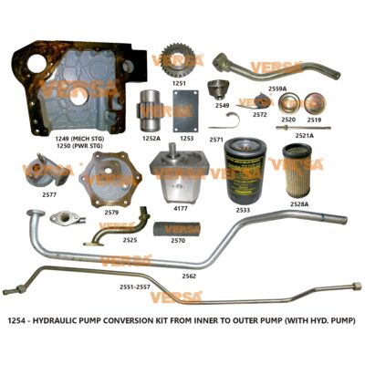 Hydraulic Pump Converstion Kit From Inner to Outer