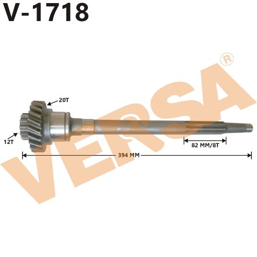 Clutch Shaft 20T – Swaraj 724 XM