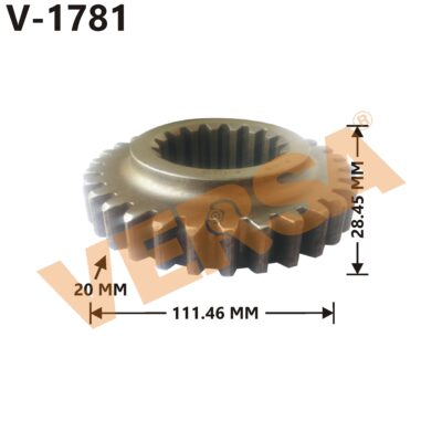 Gear Z 30x17 - Swaraj 735 FE
