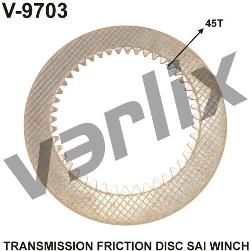 Transmission Friction Disc Sai Winch 45T