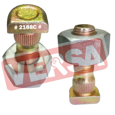 Rear Wheel Bolt With Nut 16x1.5x32 - 724/735/744/FE/855 (57MM D Type)