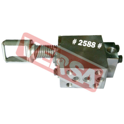 Control Valve Assembly - Swaraj 855/744 (Flat, Pin Weld on Fork & Adapter on the Back)