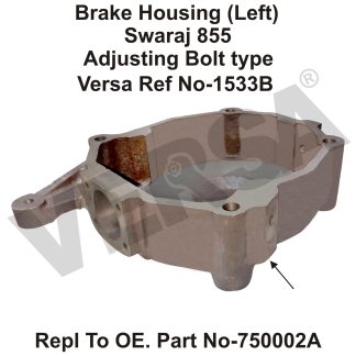 Brake Housing Left (4 Hole) - Swaraj 855 (Adjusting Bolt type)