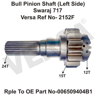 Bull Pinion Shaft Left Swaraj 717