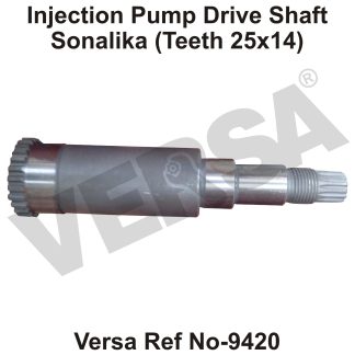 Injection Pump Drive Shaft Sonalika (Teeth 25x14)
