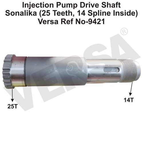 Injection Pump Drive Shaft Sonalika (25 Teeth, 14 Spline Inside)