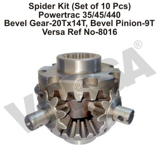 Differential Gear Kit Powertrac 35/45/440 (Set of 10 Pcs)