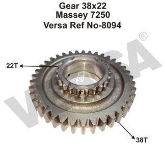 Gear 38x22 Massey 7250