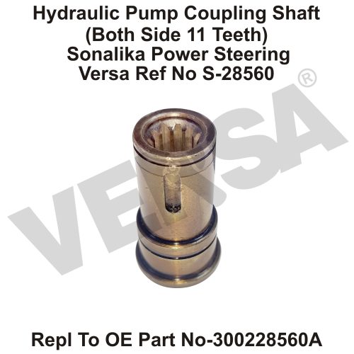 Hydraulic Pump Coupling Shaft Sonalika Power Steering 11T