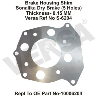 Brake Housing Shim Sonalika 5 Holes 0.15 MM (Pack Of 12 Pcs)