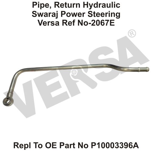 Pipe, Steering Unit To Hydraulic Pump Return