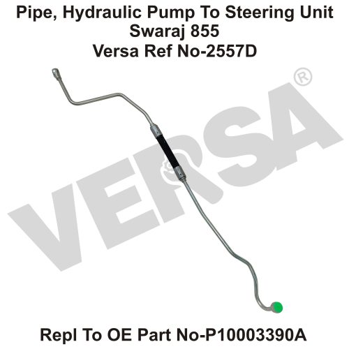 Pipe, Hydraulic Pump To Steering Unit