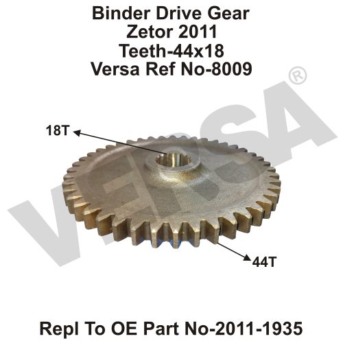 Binder Drive Gear Zetor 2011 44×18