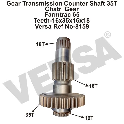 Gear Transmission Counter Shaft Farmtrac 65 (35T)