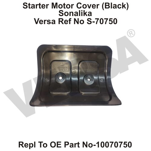 Starter Motor Cover (Black) Sonalika