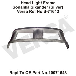 Head Light Frame Sonalika Sikander (Silver)