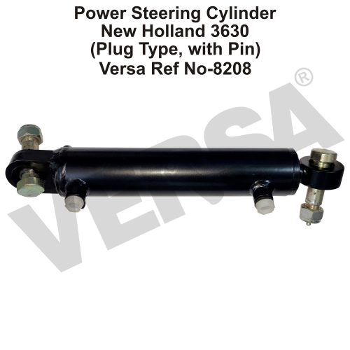 Power Steering Cylinder New Holland 3630 (Plug Type, with Pin)