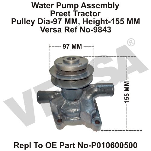 Water Pump Assembly Preet Tractor